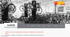 Desktop Screenshot of conrad-fahrrad-findorff.de